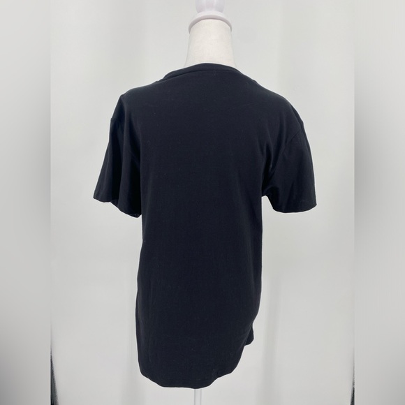 Jaded London Black & White Sequin Oversized T Shirt Punk Indie Sleeze - Picture 5 of 11